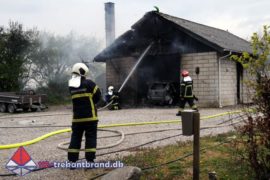 29. Apr. 2020 – Bygningsbrand På Gåskærvej I Vamdrup.