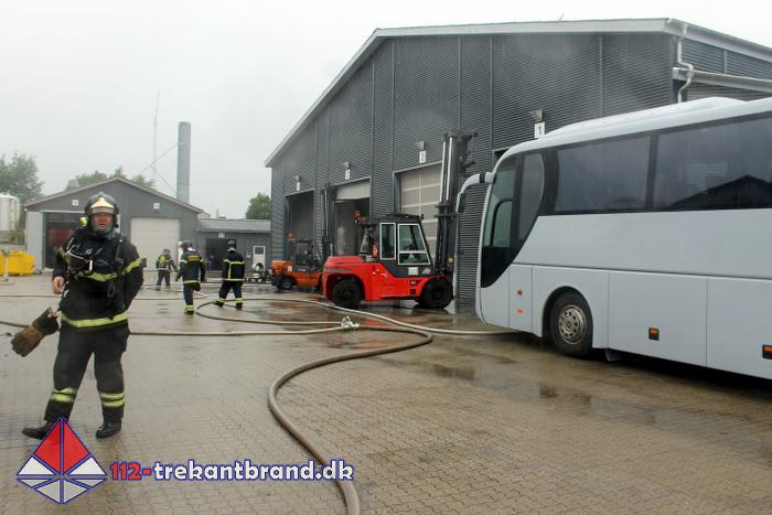 Vamdrup Factory 18. Jun. 2018 – Brand I Industribygning På Østermarksvej I Vamdrup ...