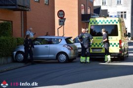 5. Sep. 2023 – Mindre Færdselsuheld På Ahorn Gade I Vejen.