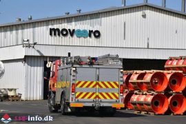 16. Apr. 2025 – Brandalarm Hos Moveero I Nagbøl.