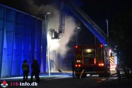 27. Maj. 2025 – Brand I Industribygning På Virkelyst I Kolding.