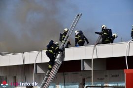 13. Jun. 2025 – Brand I Institution På Neptunvej I Fredericia.