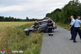 6. Jul. 2025 – Færdselsuheld Med Fastklemte På Hedehusvej Imellem Rødding og Øster Lindet.