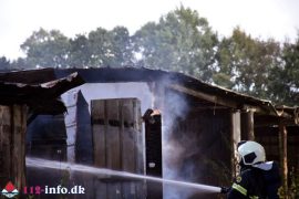 10. Aug. 2025 – Brand I Træskure På Skodborgskovvej Nær Skodborg.