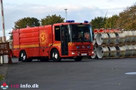 12. Okt. 2025 – Brandalarm Hos Moveero I Lunderskov.
