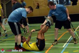 27. Dec. 2025 – Floor-Ball Stævne For Områdets Brandfolk.