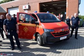 26. Maj. 2026 – Nyt Køretøj På Brandstationen I Stepping.
