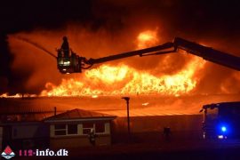 29. Jun. 2026 – Brand I Industribygning På Industrivej I Lunderskov.
