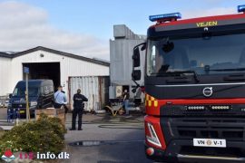 9. Jul. 2026 – Brand I Industribygning På Engvej I Vejen.