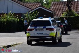 8. Jul. 2026 – Meget Politi På Nørregade I Vamdrup.