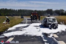 12. Jul. 2026 – Bilbrand På Gamstvej Ved Vejen.